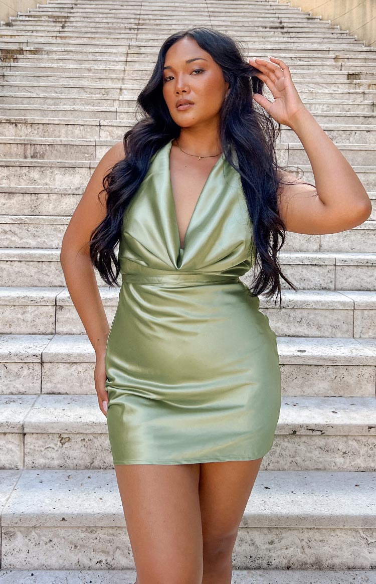 Valley Sage Mini Party Dress — 2