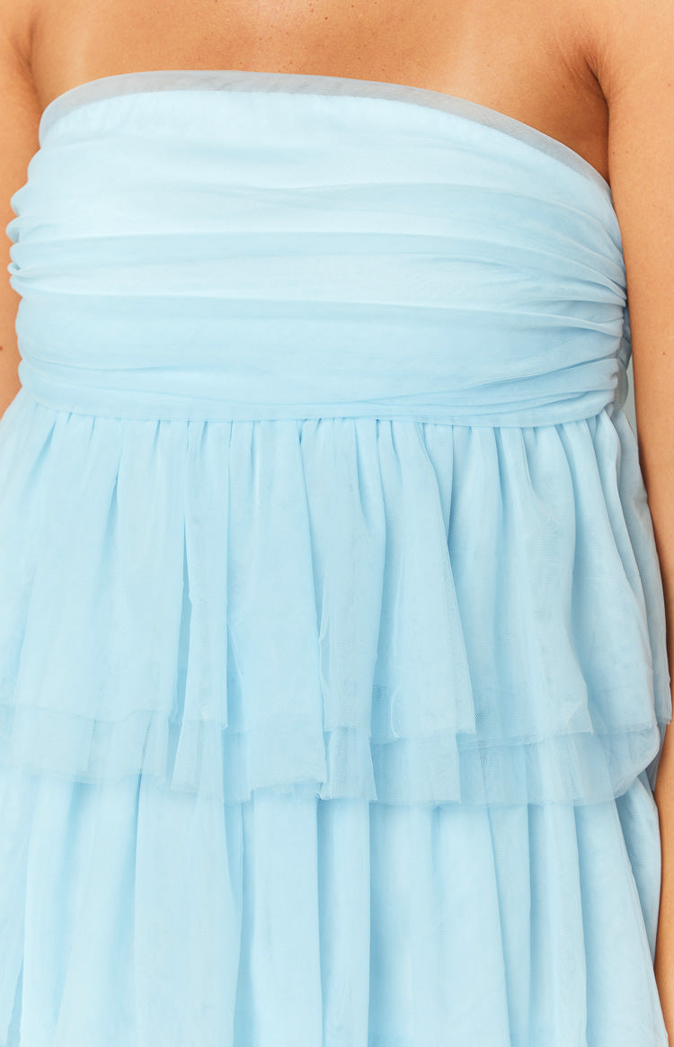 Birthday Girl Blue Mini Party Dress — 6