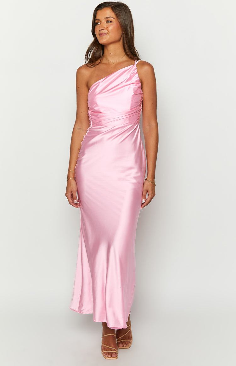 Tina Pink Formal Maxi Dress — 7