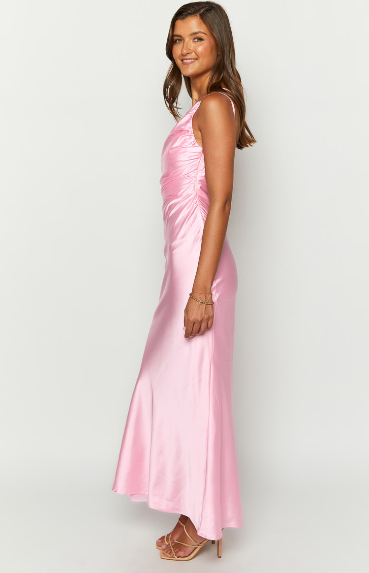 Tina Pink Formal Maxi Dress — 8