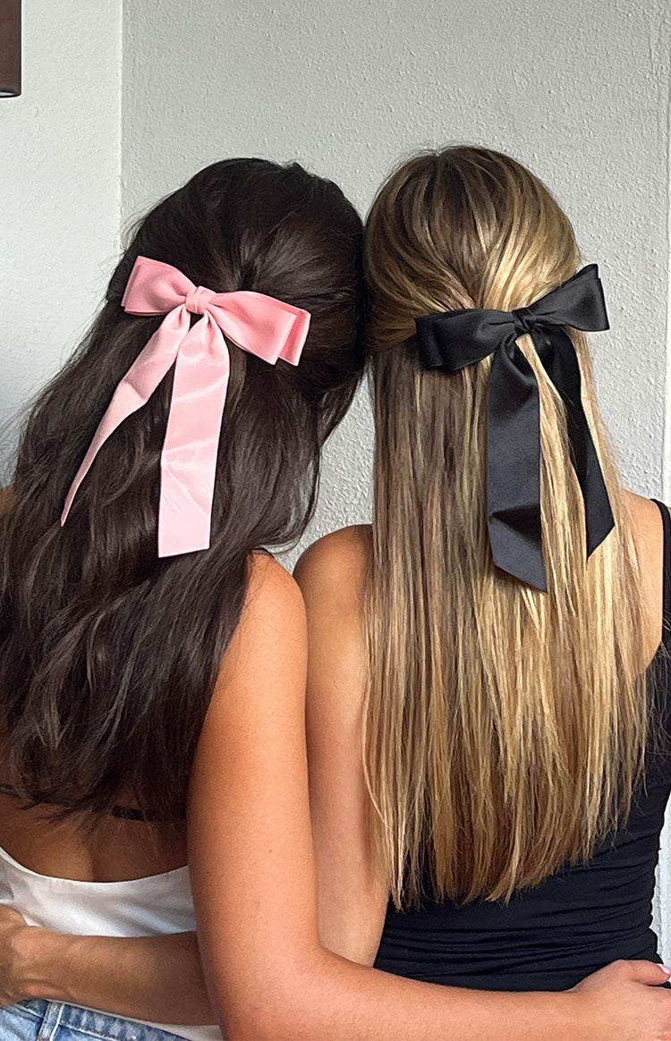 Whimsy Willow Black Bow Hair Clip — 2