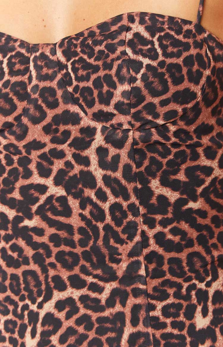 Penny Lane Leopard Print Mini Dress — 6