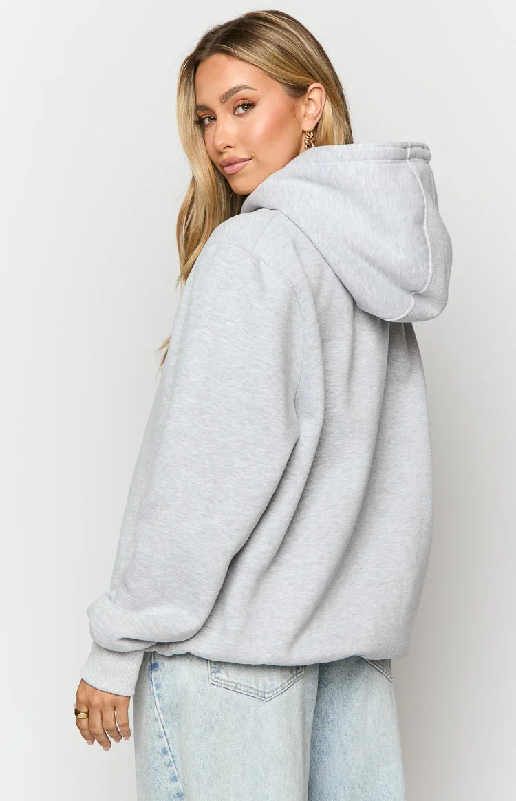 Beginning Grey Marl Koala Bubble Hoodie — 6