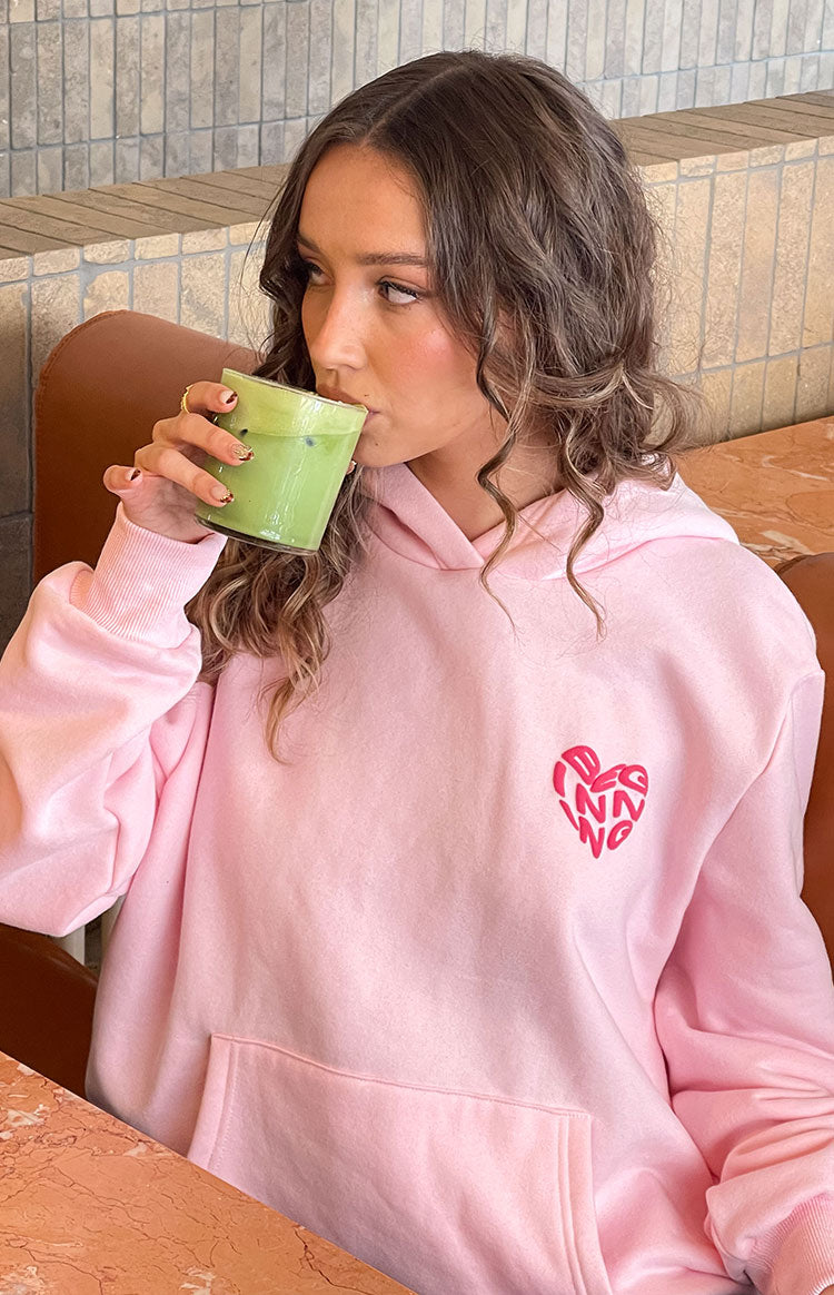 Beginning Pink Lovey Bubble Hoodie — 5