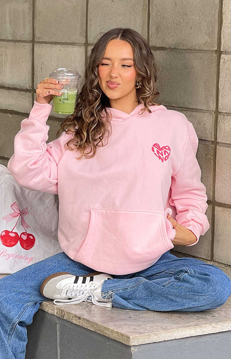 Beginning Pink Lovey Bubble Hoodie — 7