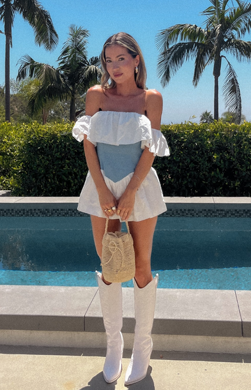 Romi Denim Playsuit — 1