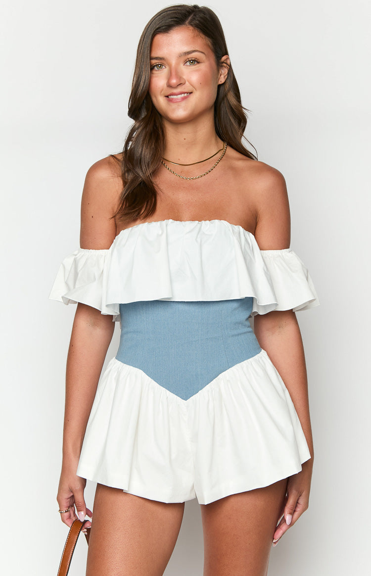 Romi Denim Playsuit — 3