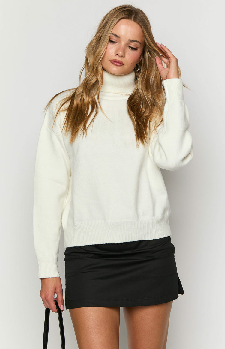 Love Lies Cream Sweater — 3