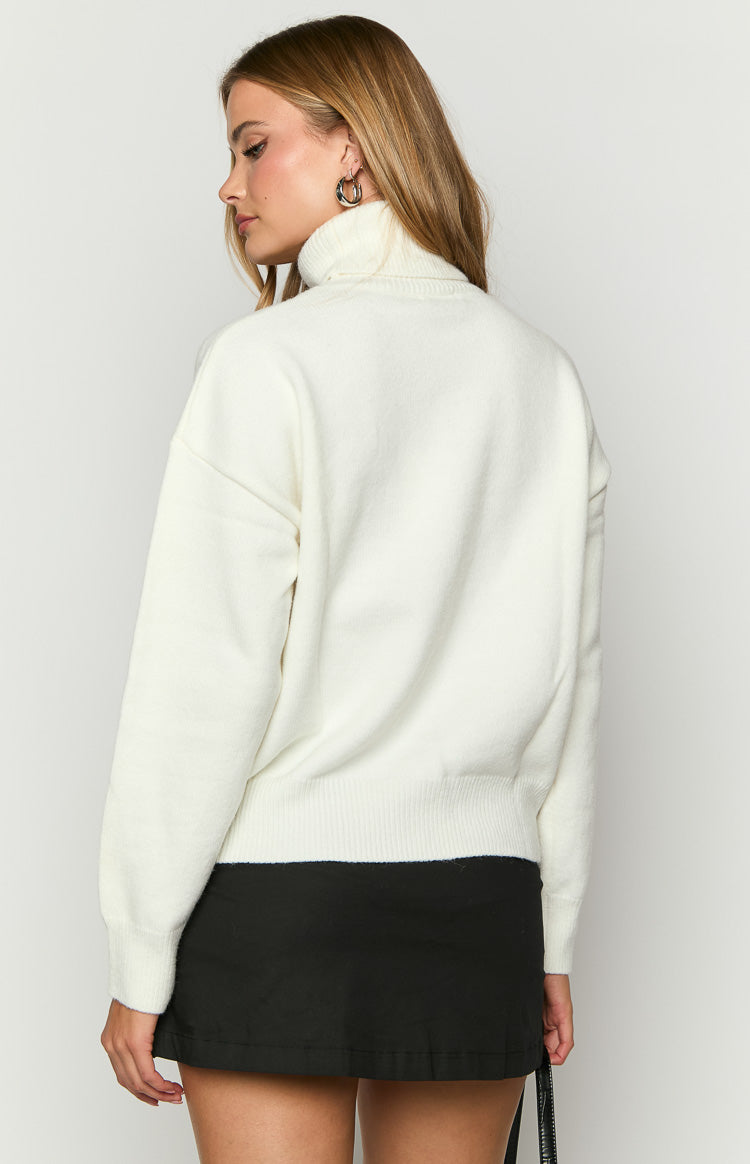 Love Lies Cream Sweater — 9