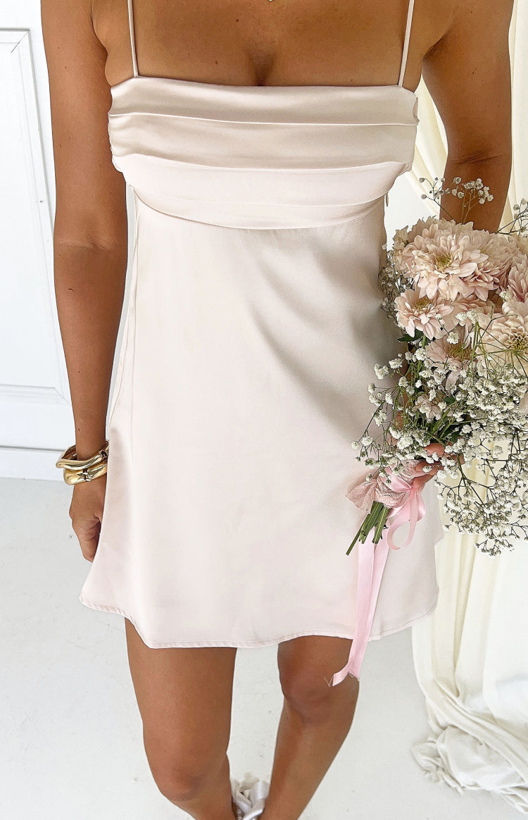 Chantell Cream Mini Dress — 5