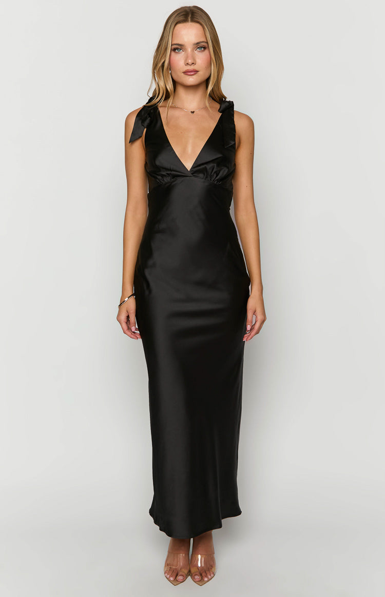 Val Black Maxi Dress — 1