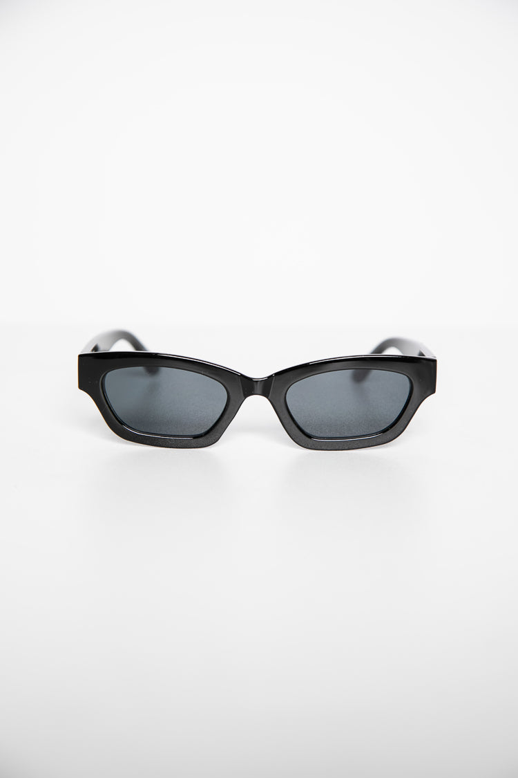 Black Slimline Sunglasses — 6