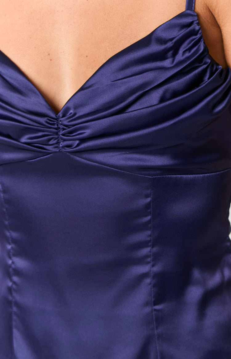 Honey Navy Mini Dress — 6