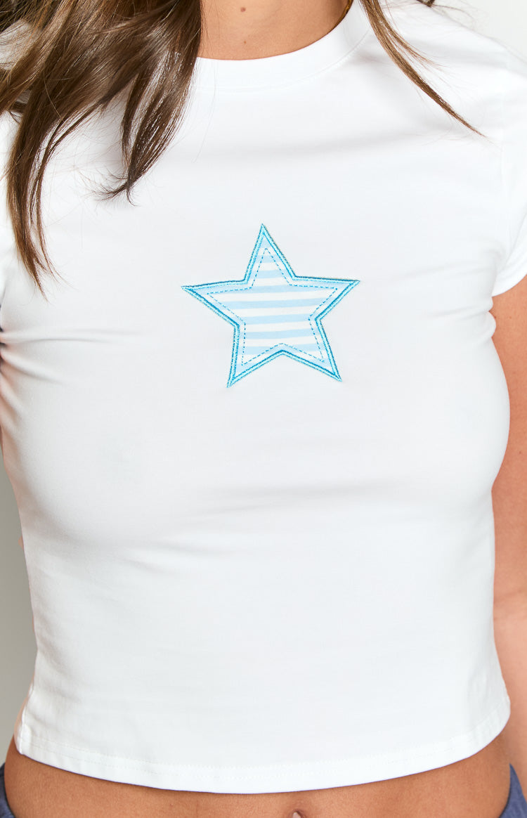 White Star Baby Tee — 6
