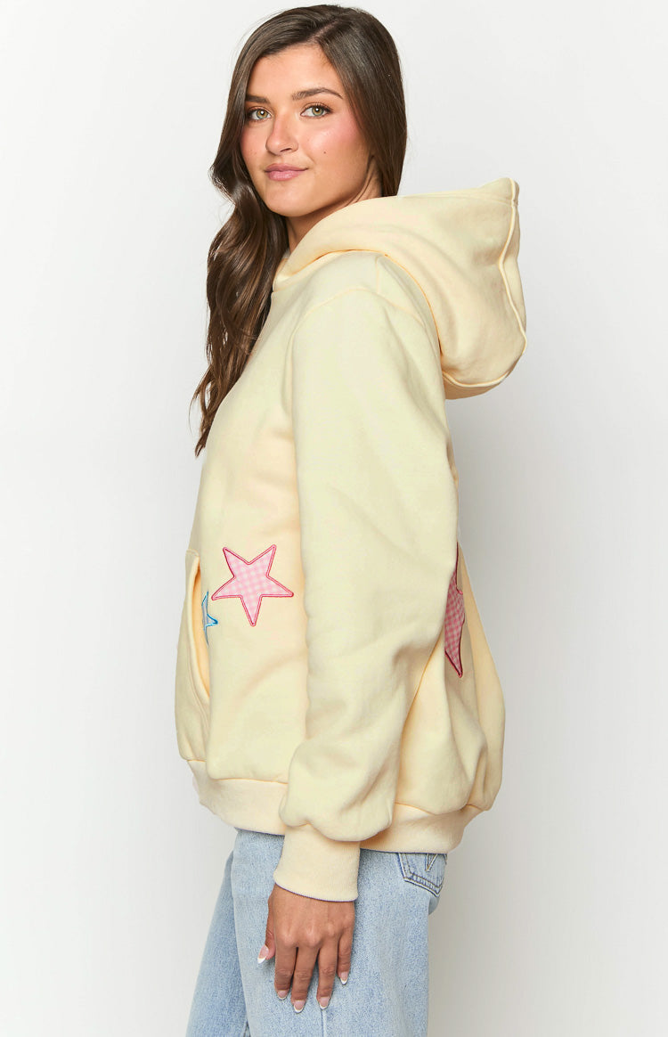 Beginning Cream Star Hoodie — 1
