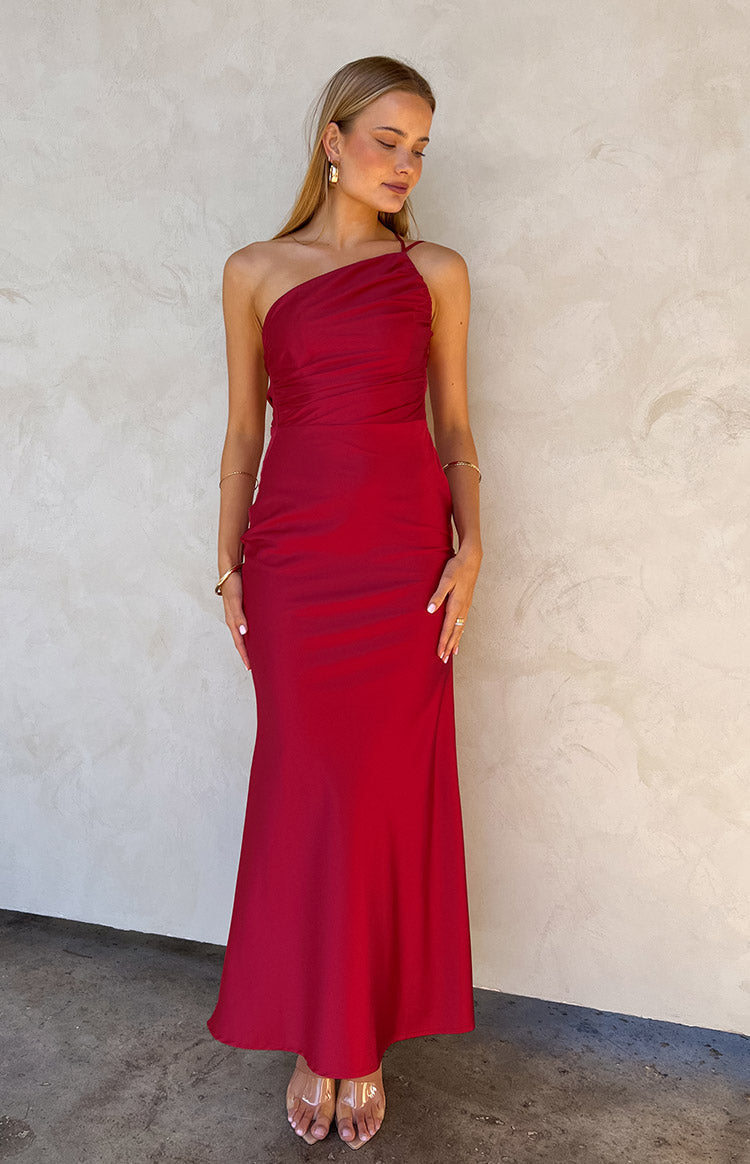 Tina Red Formal Maxi Dress — 7
