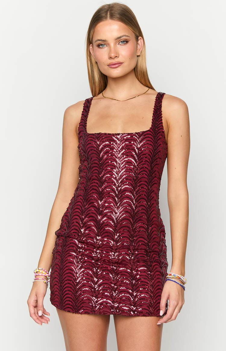 Pixie Red Mini Dress — 1