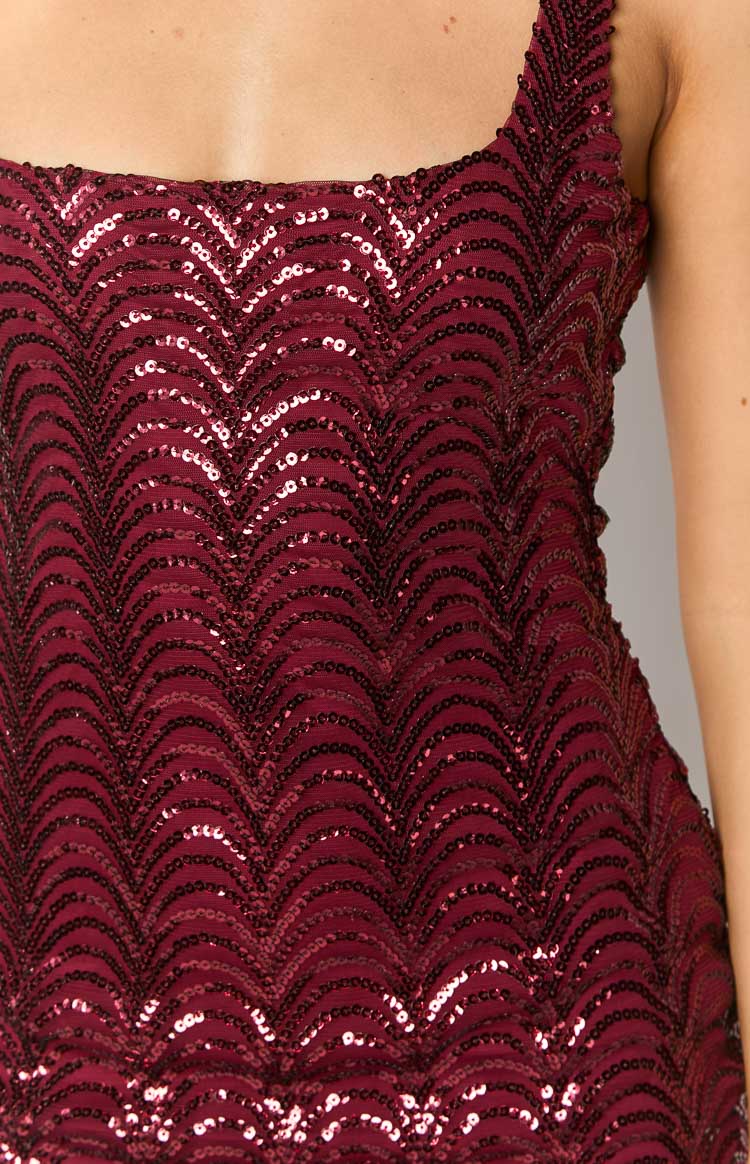 Pixie Red Mini Dress — 6