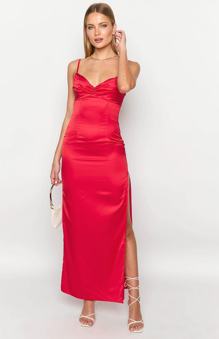 Honey Red Maxi Dress — 5