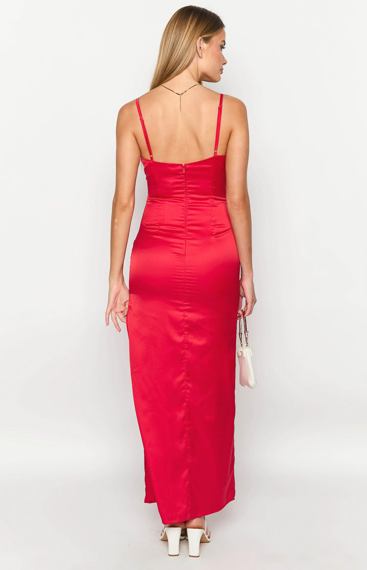 Honey Red Maxi Dress — 7