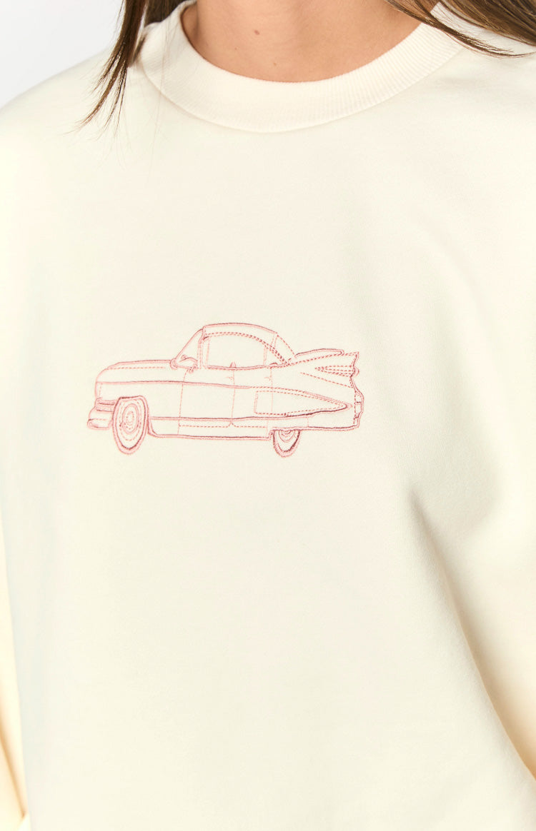 Elodie Cream Crew Neck Sweater — 9
