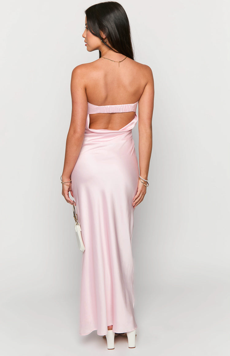 Maiah Light Pink Maxi Dress — 5