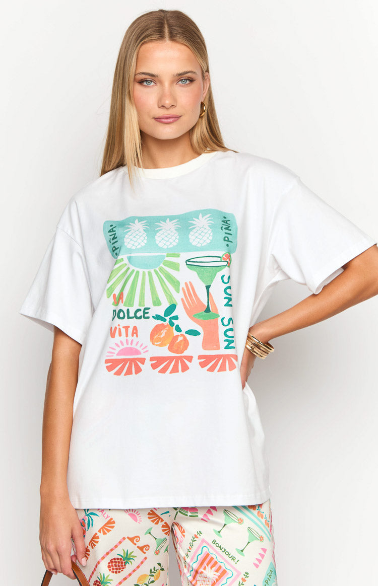 Jaz Dolce Vita Print Tee — 3