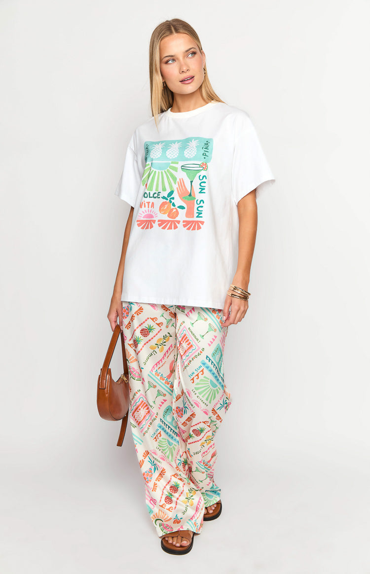Jaz Dolce Vita Print Tee — 4