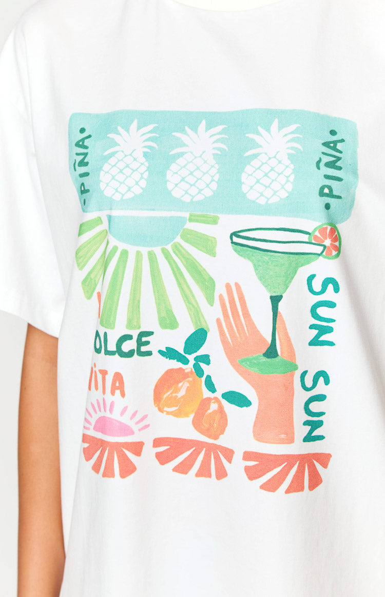 Jaz Dolce Vita Print Tee — 7
