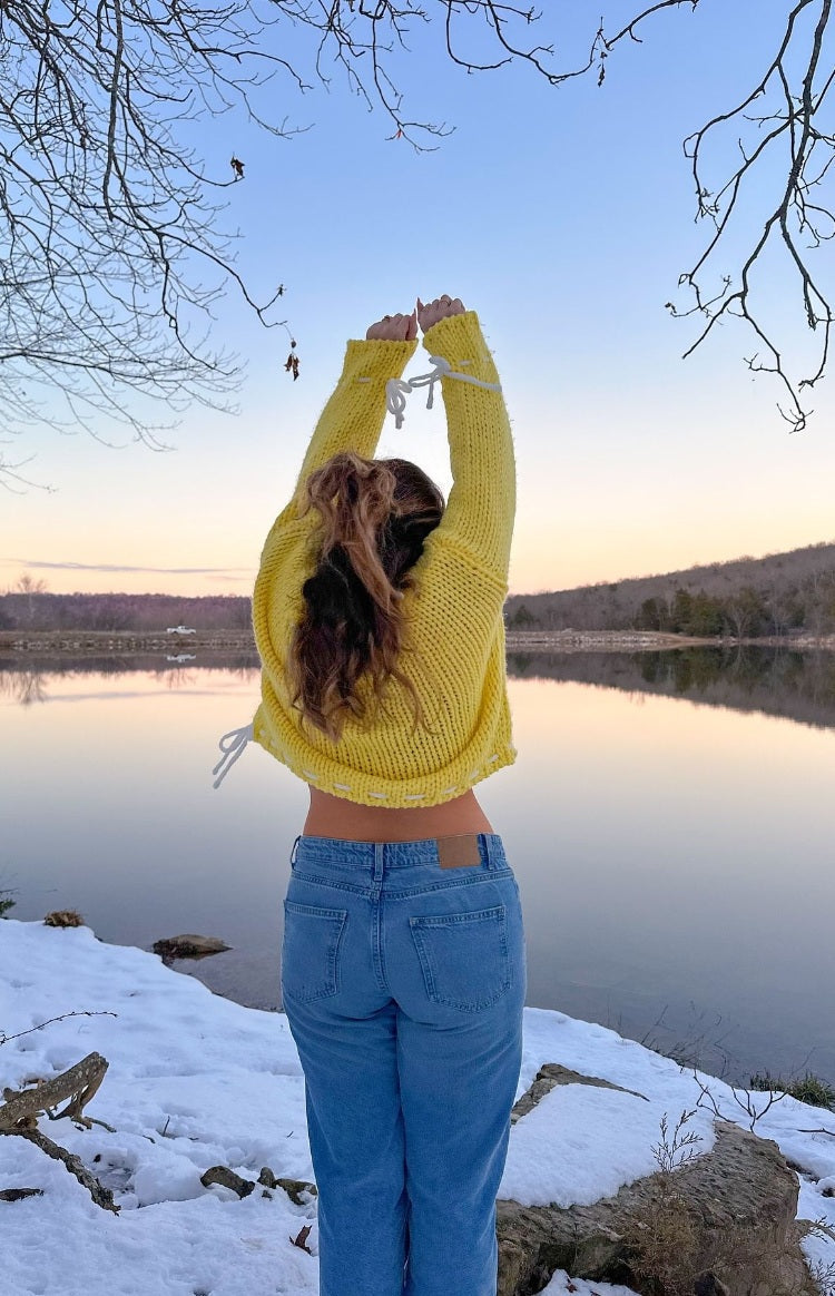 Bea Yellow Sweater — 3