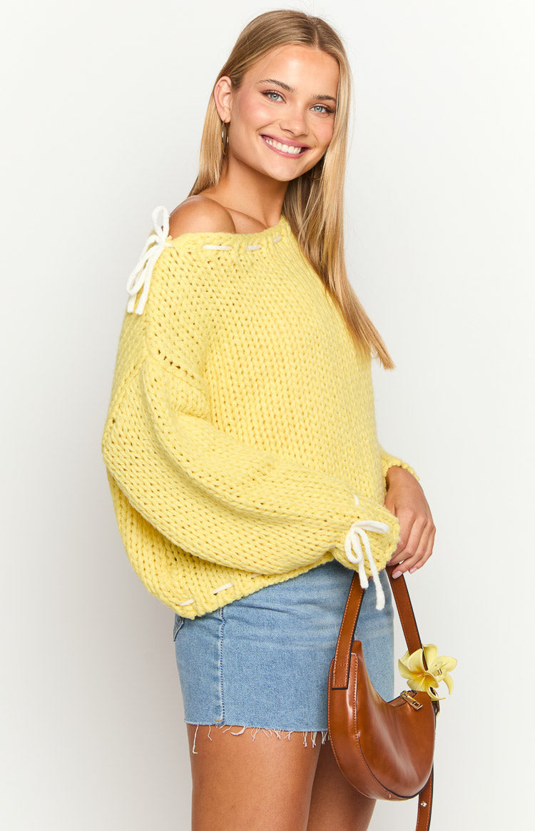 Bea Yellow Sweater — 5