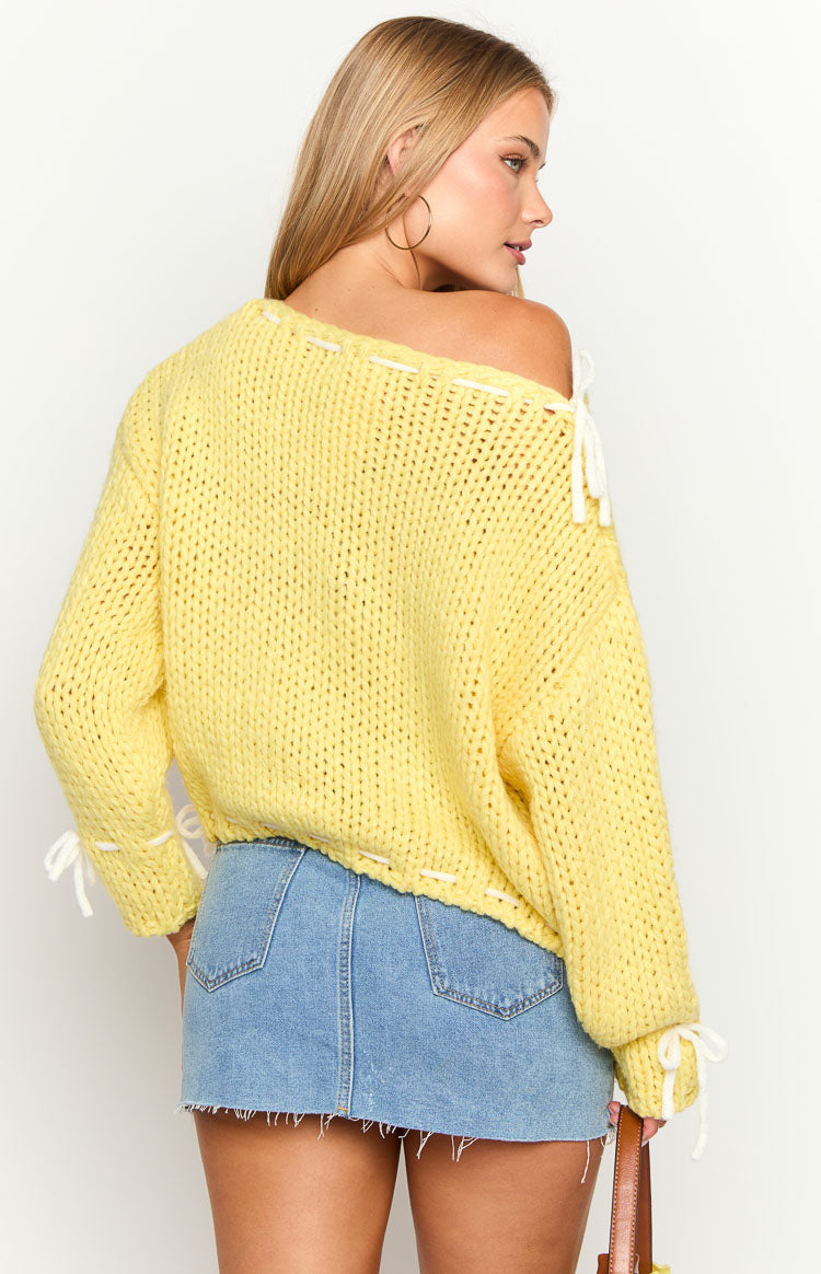 Bea Yellow Sweater — 6