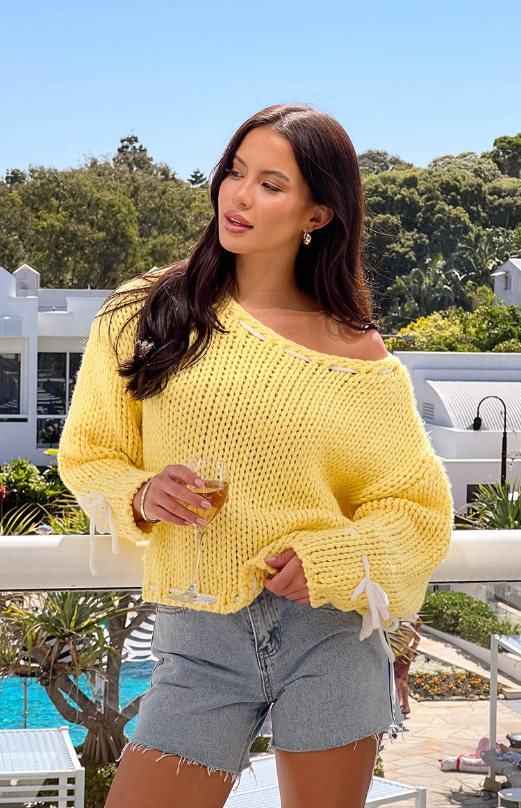 Bea Yellow Sweater — 8