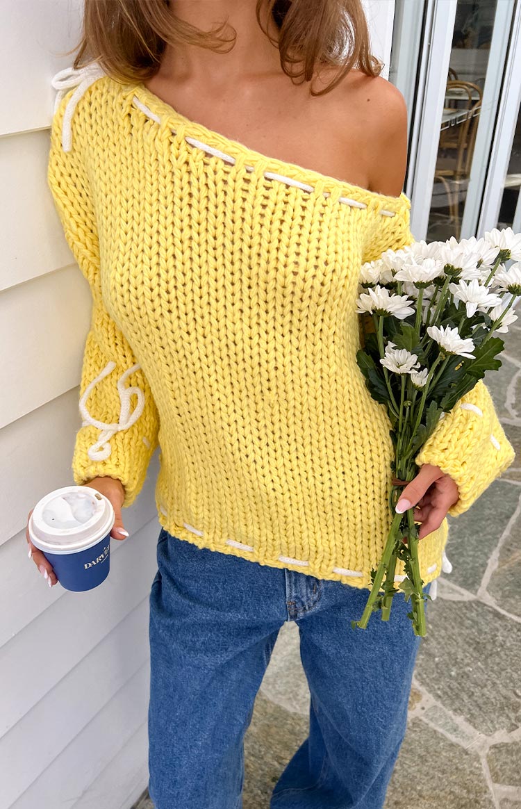 Bea Yellow Sweater — 13