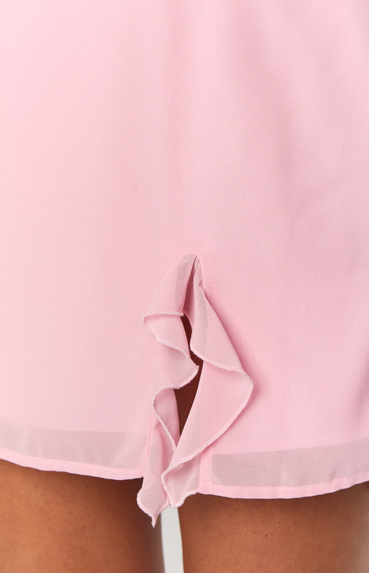 Kristina Pink Mini Dress — 6