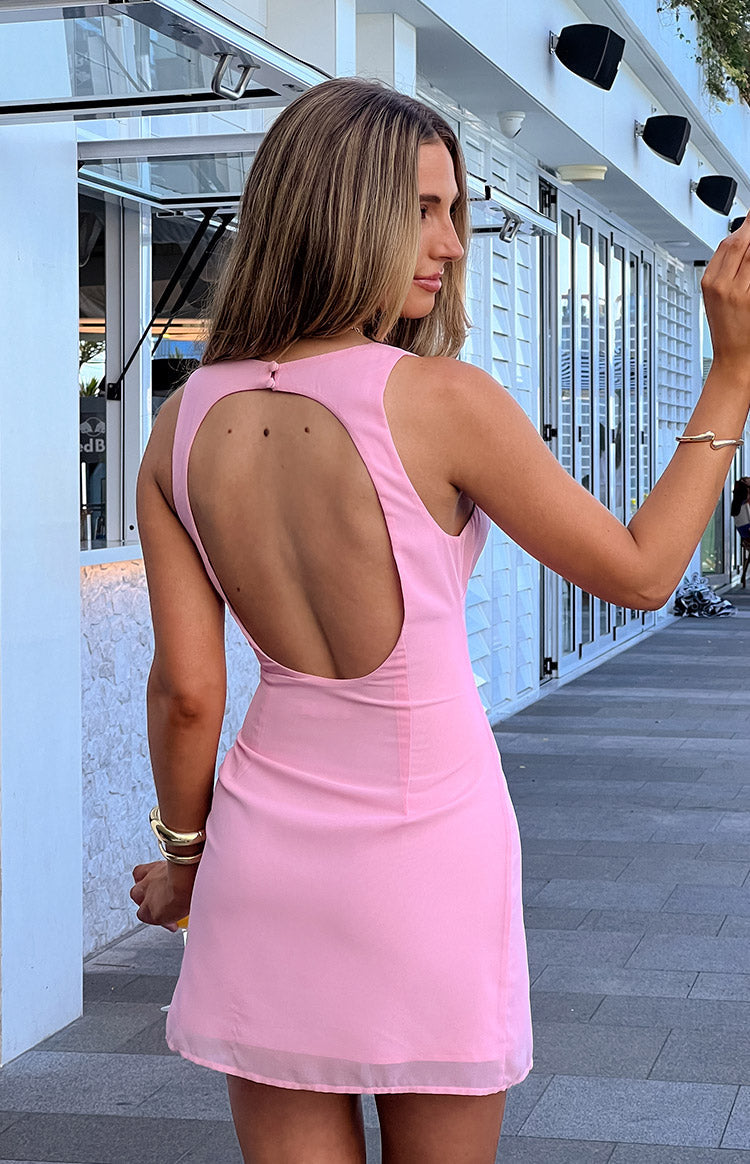 Kristina Pink Mini Dress — 7