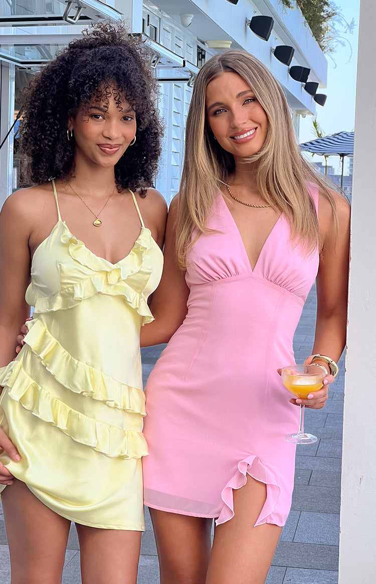 Kristina Pink Mini Dress — 8