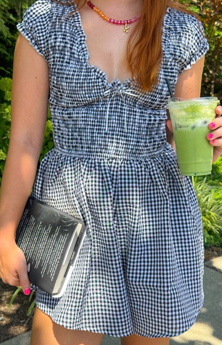 Raldo Black Gingham Playsuit — 4