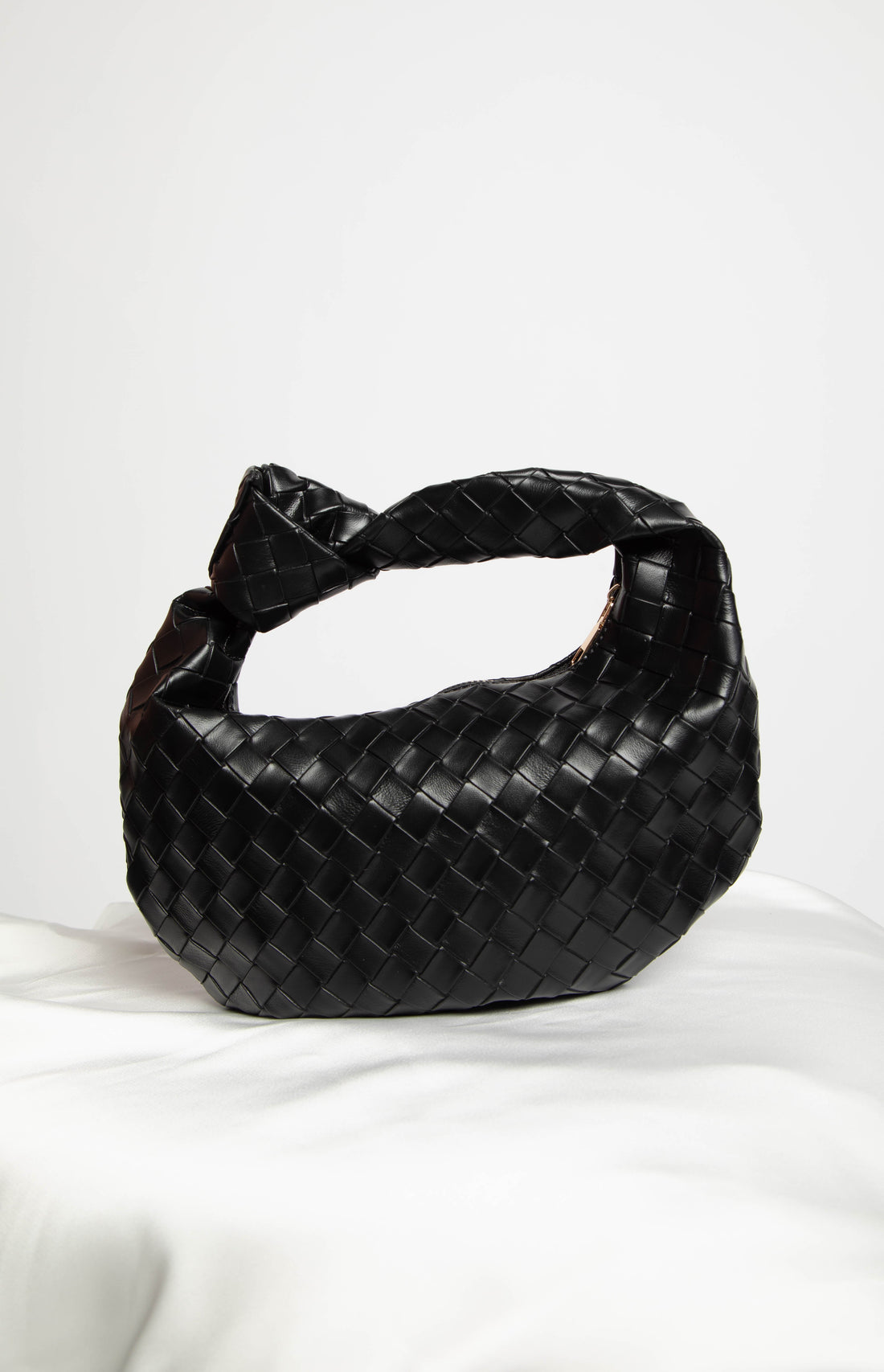 Rylie Black PU Shoulder Bag — 1