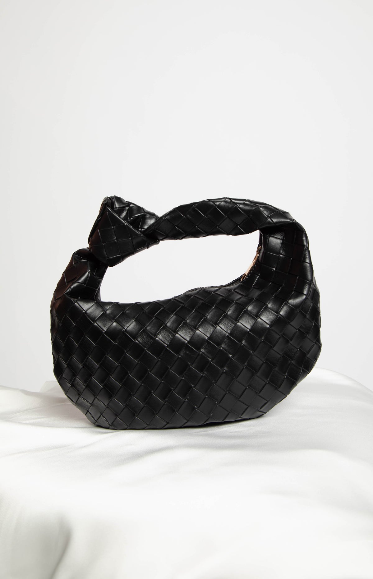 Rylie Black PU Shoulder Bag — 2