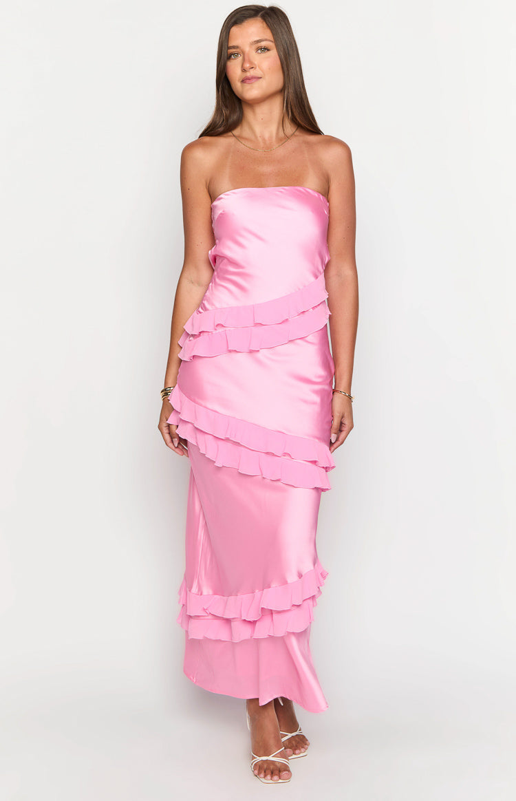 Sosa Pink Maxi Dress — 2