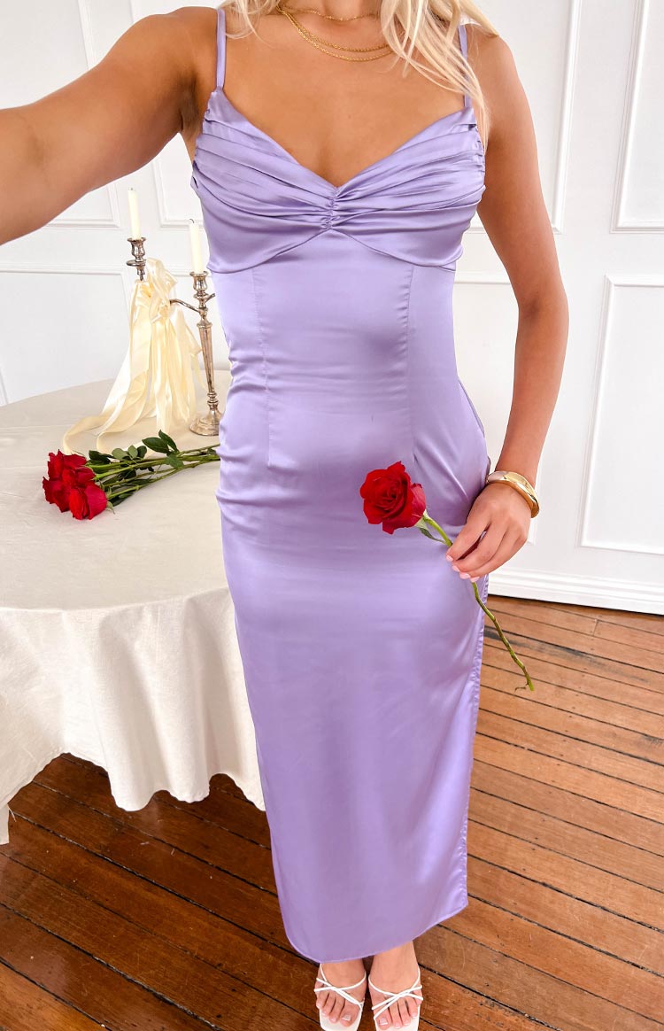 Honey Lilac Maxi Dress — 9
