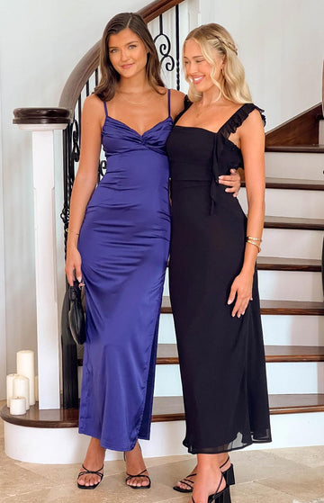 Honey Navy Maxi Dress — 1