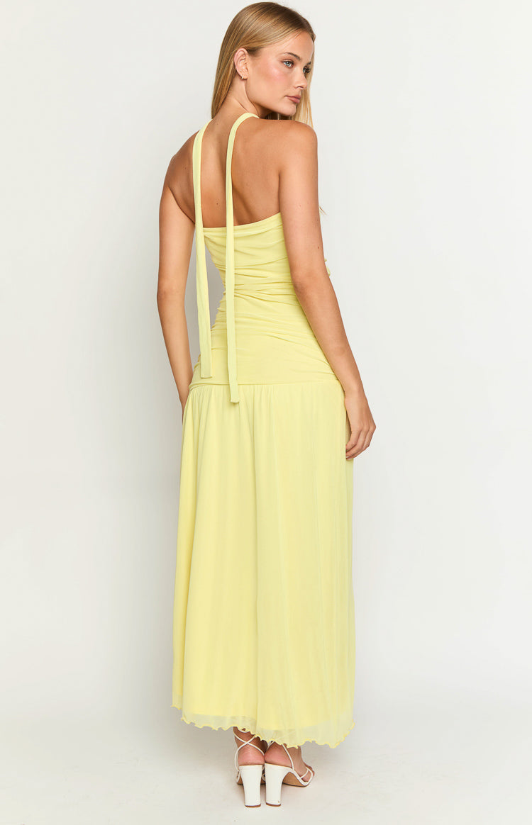 Brayan Yellow Maxi Dress — 6