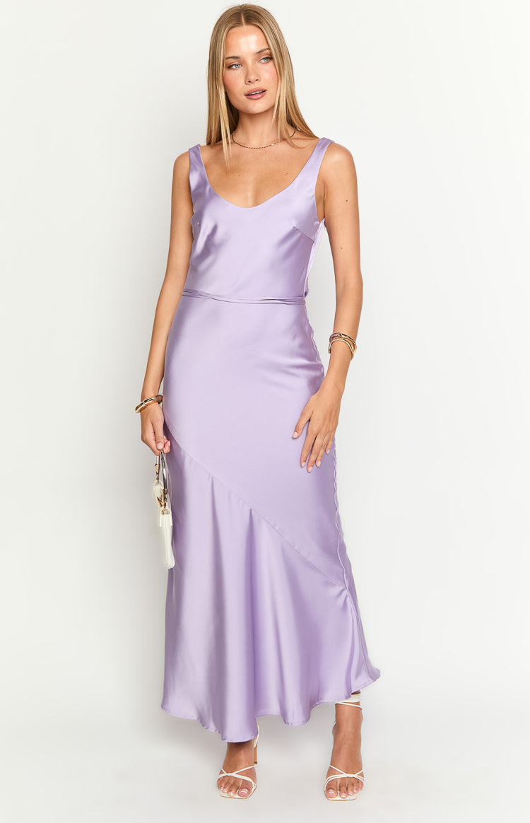 Aviva Purple Maxi Dress — 8