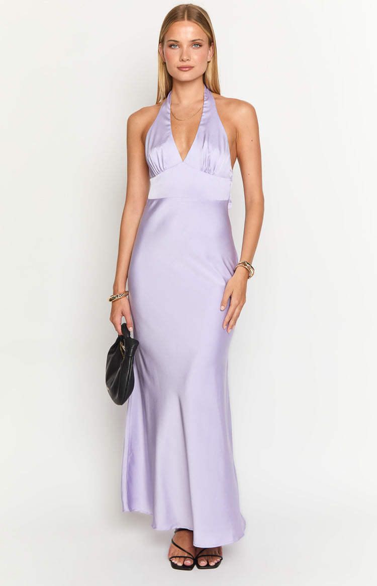 Haizel Purple Maxi Dress — 2