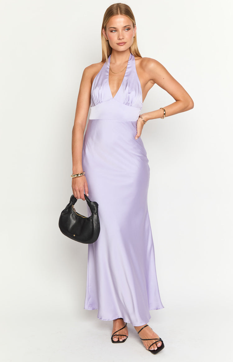 Haizel Purple Maxi Dress — 3