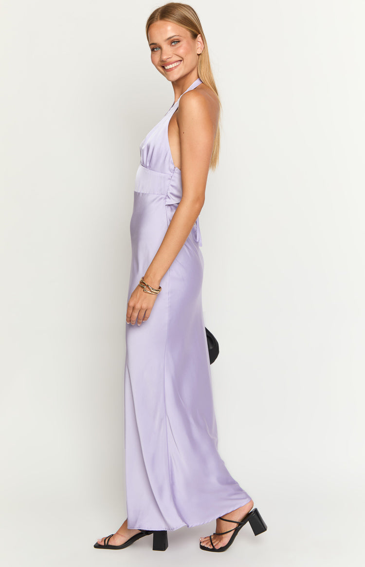 Haizel Purple Maxi Dress — 4