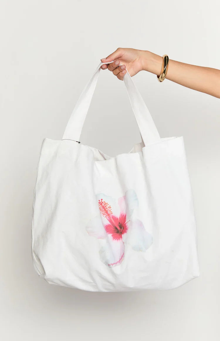 Hibiscus Tote Bag — 1