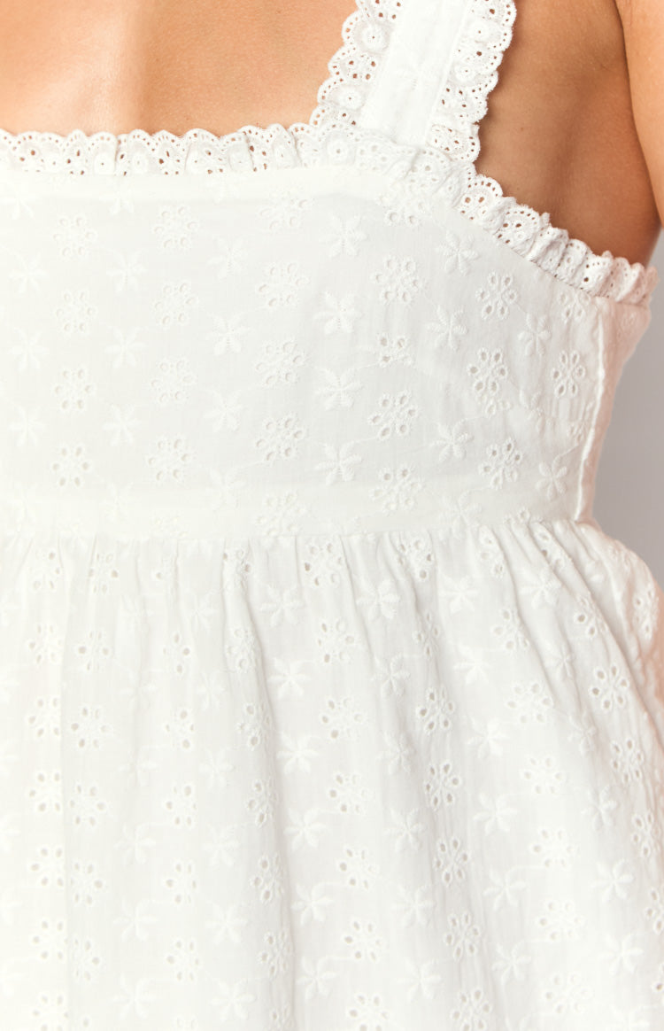 Kindered Hearts White Mini Dress — 10